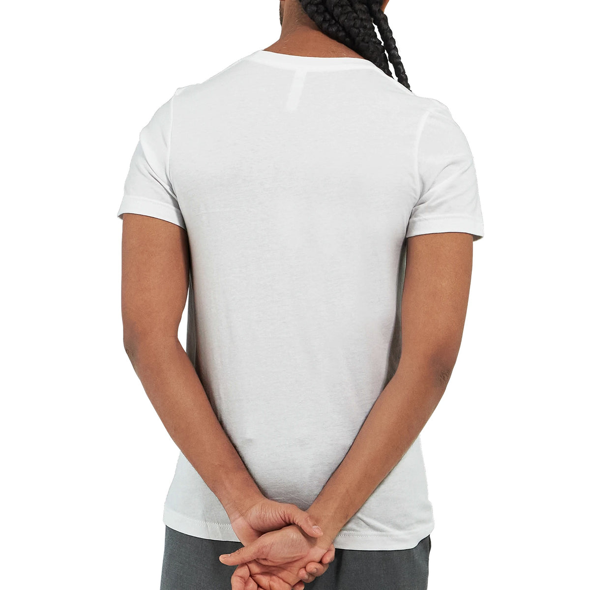 T-Shirt mit Palm-Springs-Motiv als Geschenk für Kalifornien-Fans. Die Illustration kombiniert sonnige Pool-Atmosphäre, Palmen und Mid-Century-Design.