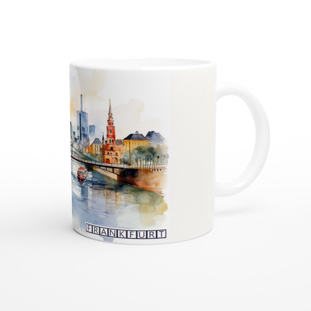 Geschenk für Frankfurtliebhaber mit Skyline der Mainmetropole