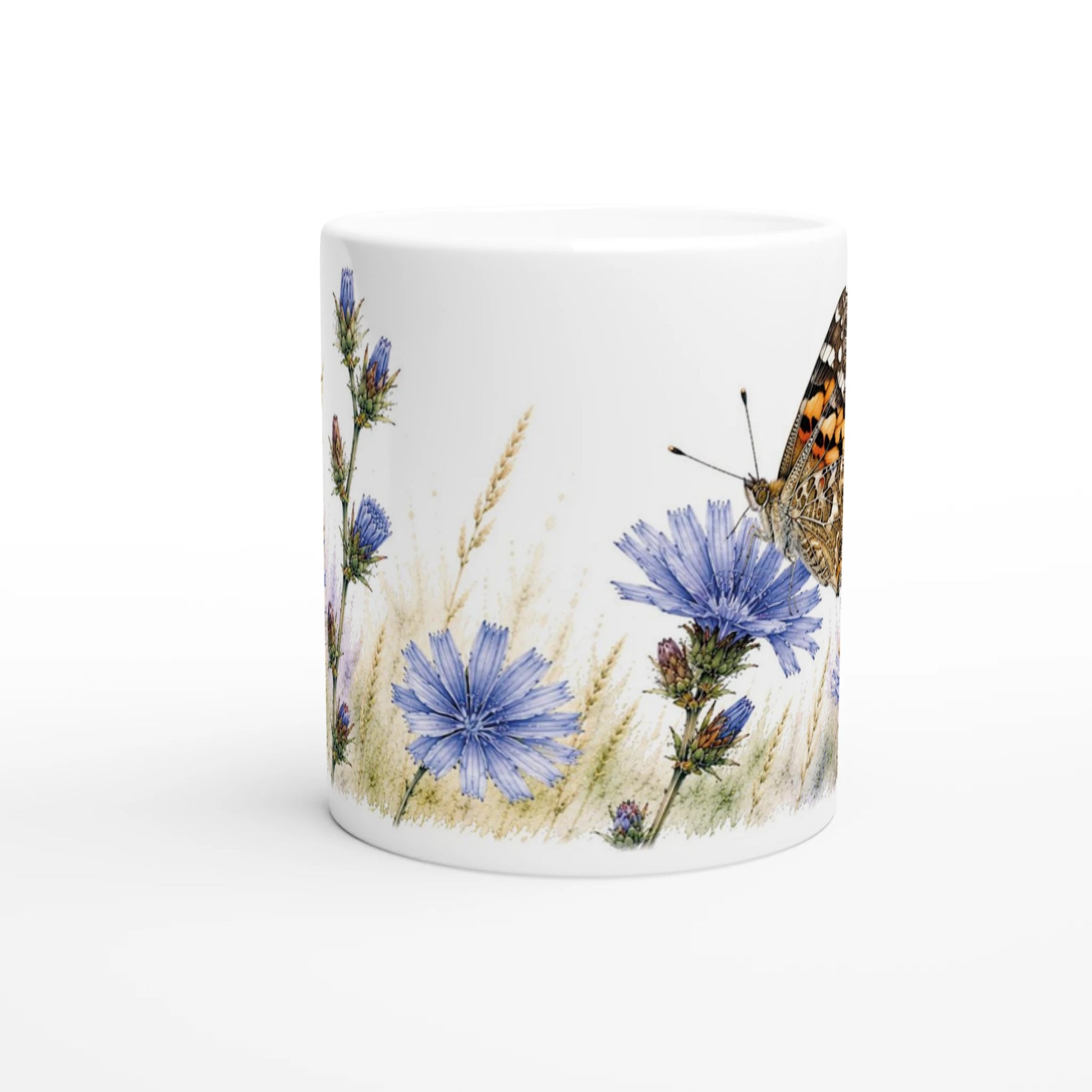 Botanical Wings Motiv mit zarten Pflanzen und sommerlicher Leichtigkeit