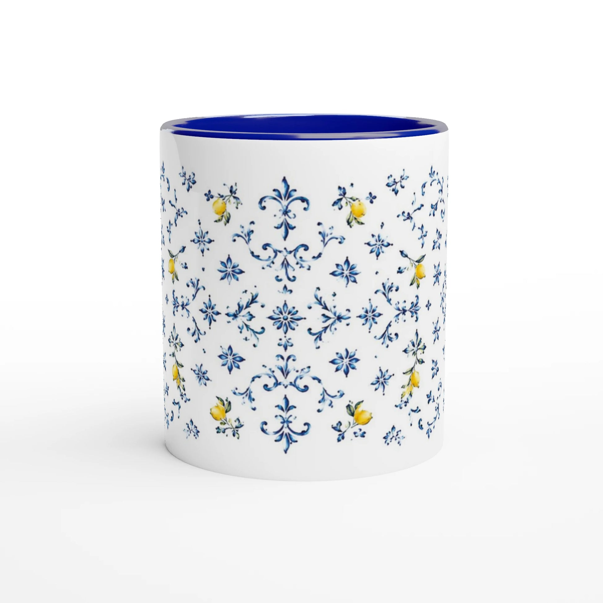 Mediterrane Geschenkidee für Liebhaber von Zitronen und Keramik