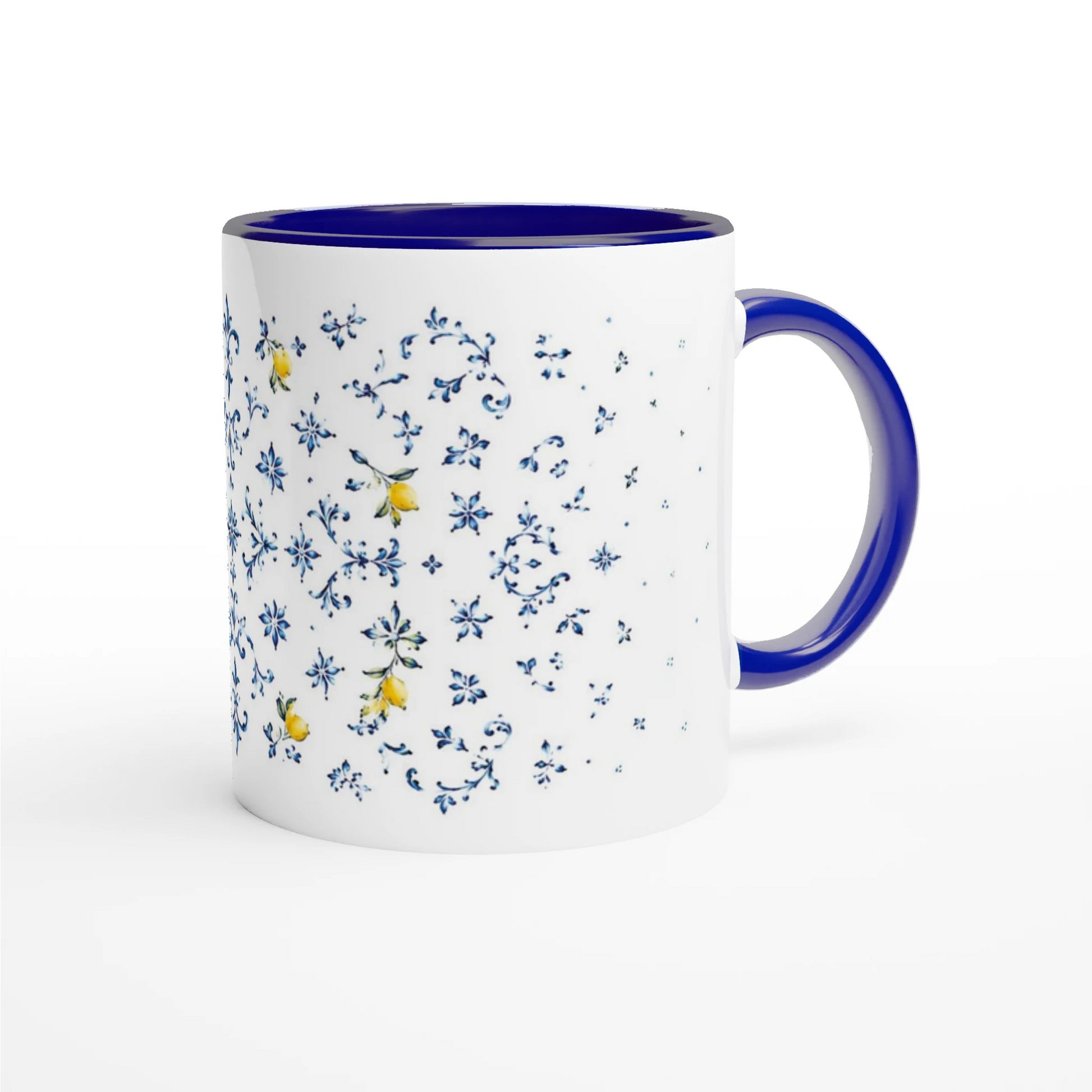 Mediterrane Geschenkidee für Liebhaber von Zitronen und Keramik