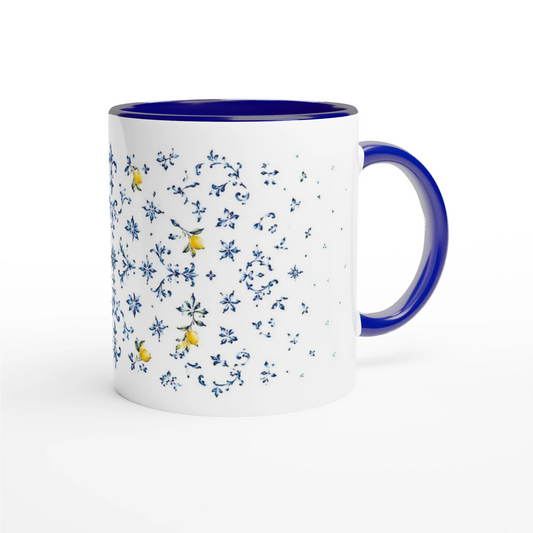 Mediterrane Geschenkidee für Liebhaber von Zitronen und Keramik