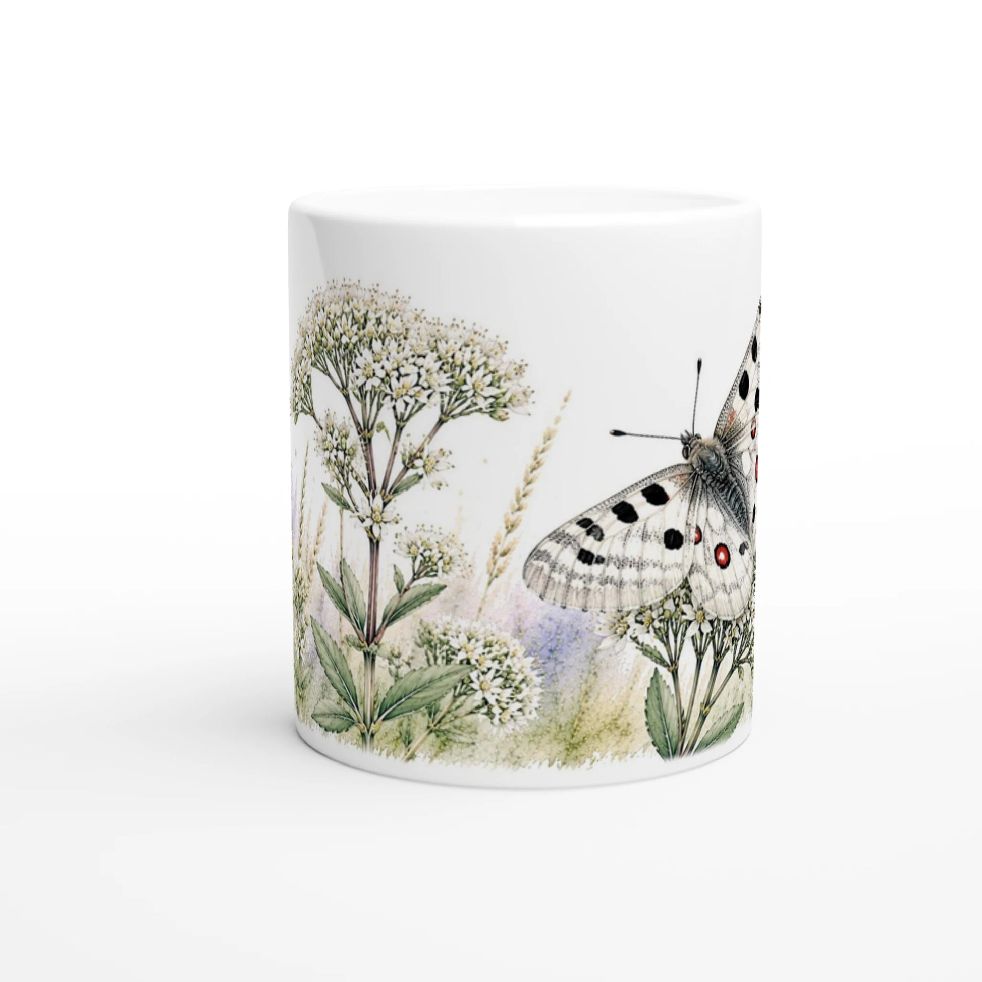 Botanisches Aquarellmotiv im Stil einer Naturillustration