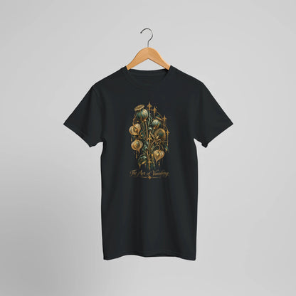 Zusätzliche Produktansicht des Gothic T-Shirts The Art of Vanishing von Mano et Arte für Fans individueller Gothic- und Alternative-Styles.