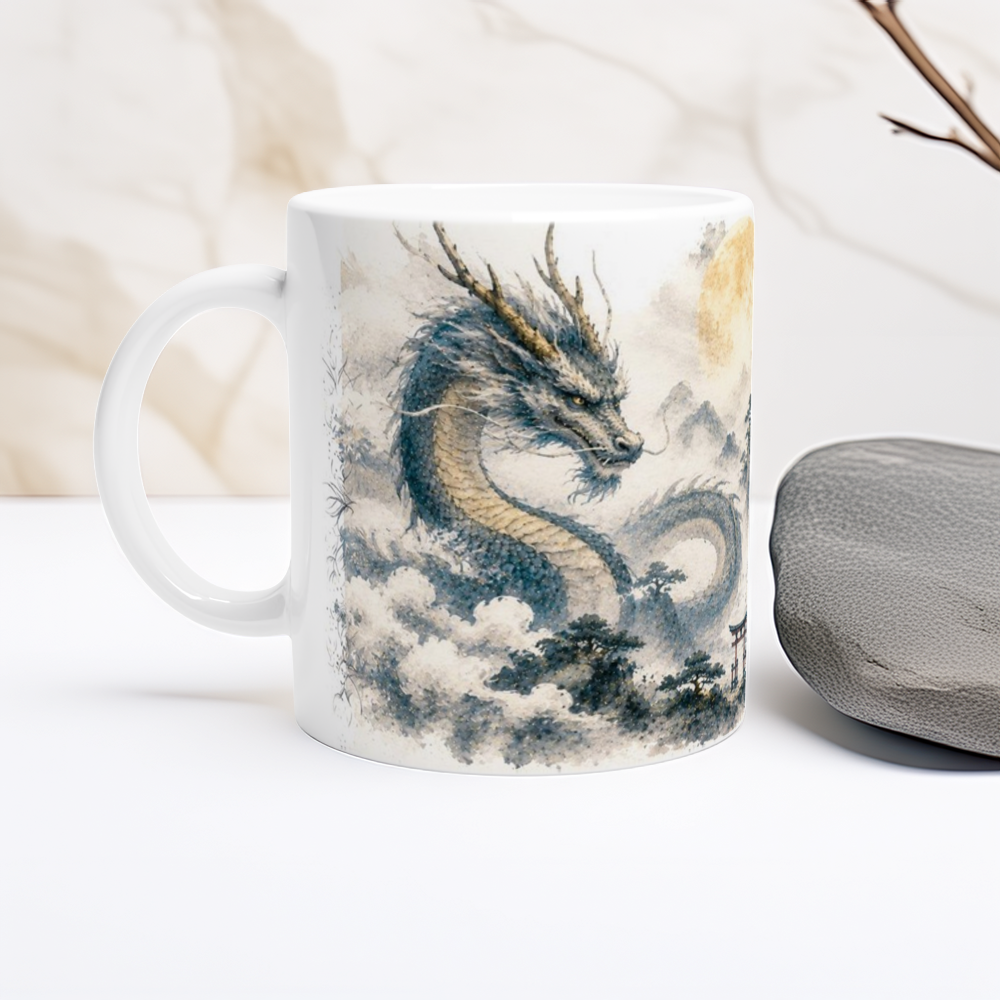 Geschenkidee für Liebhaber japanischer Kultur, Drachen und Fantasy-Motive