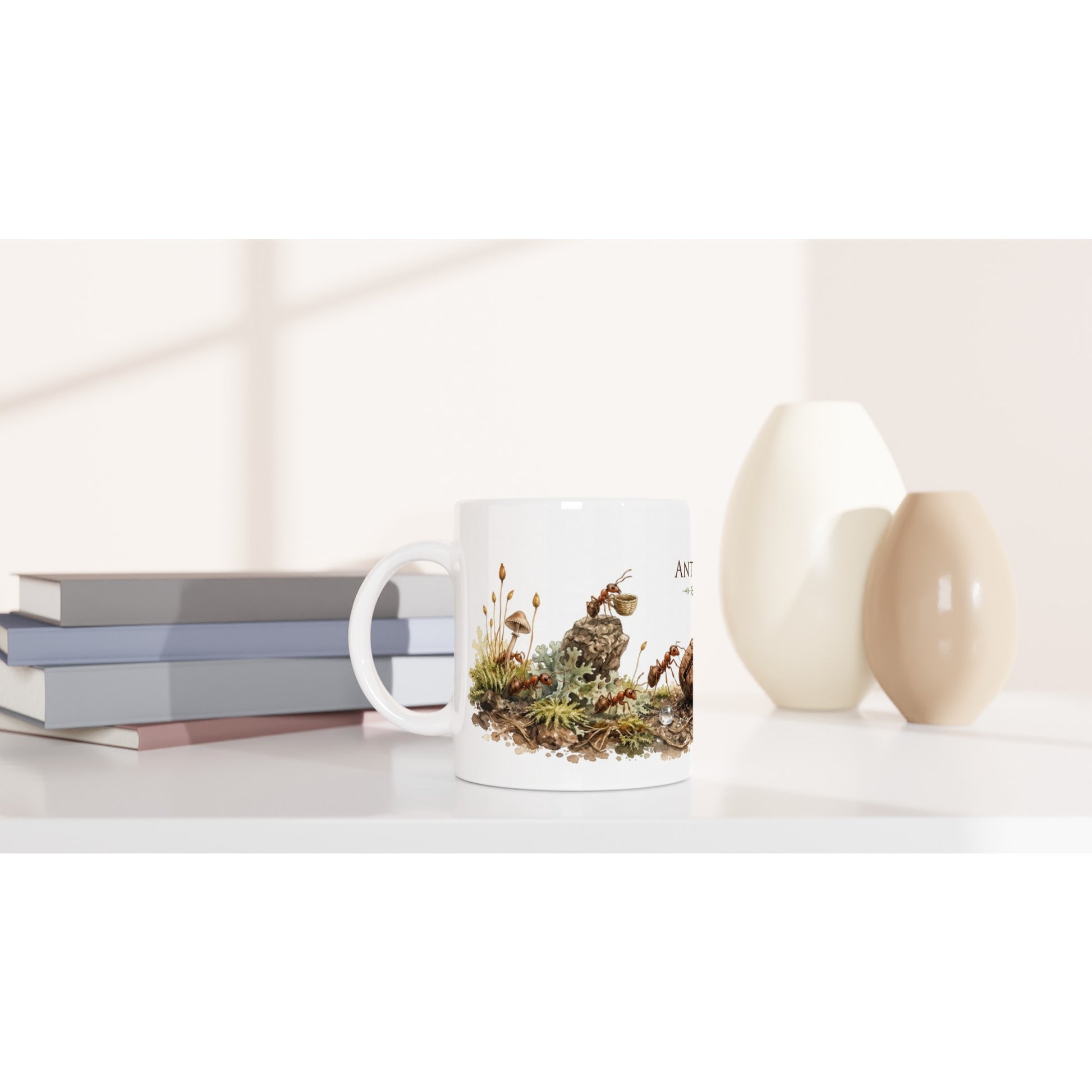 Ameisen Tasse als originelle Geschenkidee für Naturfreunde und Kaffeeliebhaber.
