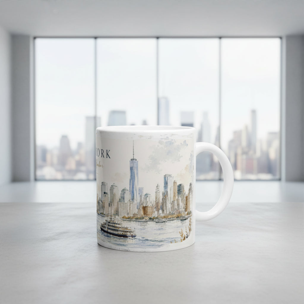 Geschenkidee für New York Fans mit Freiheitsstatue Motiv