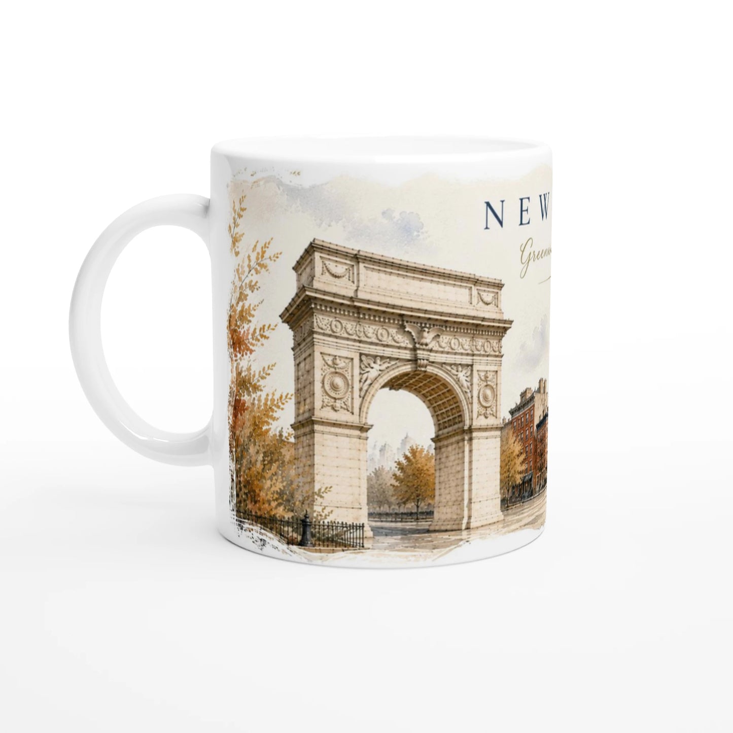 New York City Collection Tasse mit Architekturmotiv