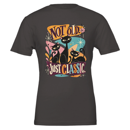 Not Old T-Shirt von Mano et Arte – modisches Kurzarmshirt mit humorvollem Statement